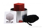 Forceberg Cube - куб из магнитных шариков 5 мм, красный, 216 элементов